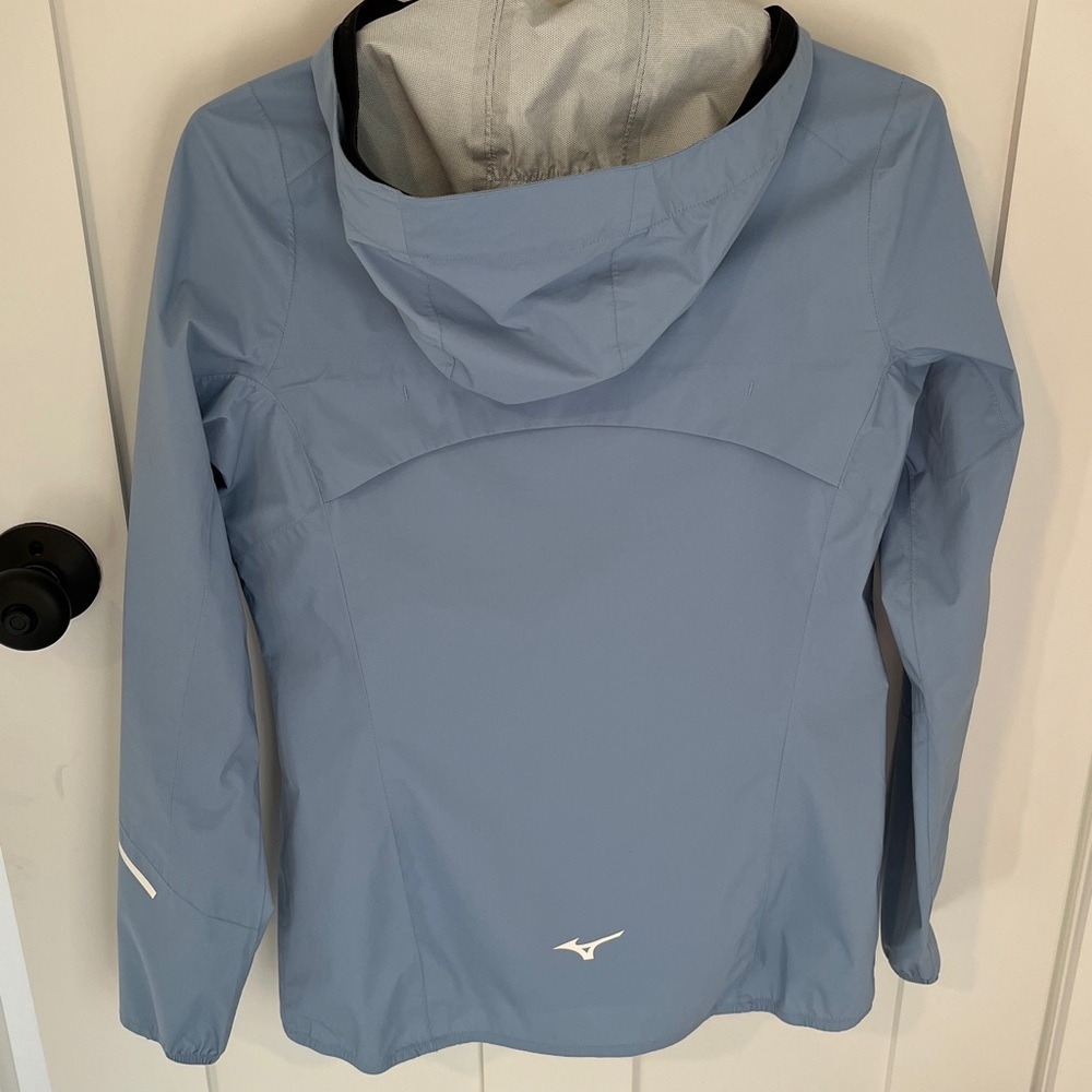 Light Blue (Glacier Lake) Women’s Mizuno Hooded Active wear Jacket - Picture 8 of 12